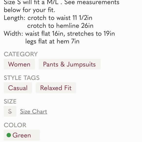 Eileen Fisher. Amazing cropped pants that match the tee. S. Roomy will fit a M - Picture 5 of 6